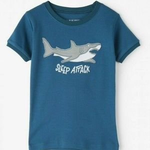 Toothy Sharks Kids Short Pajama Set